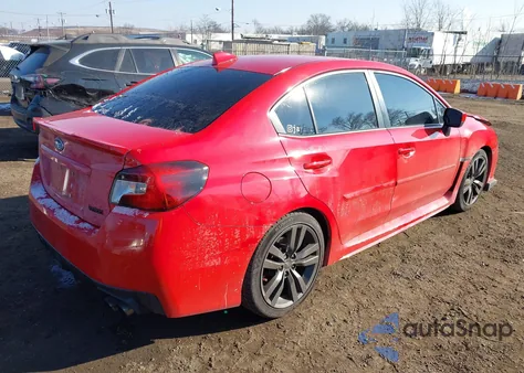2017 Subaru Wrx Premium из США, поврежденный, VIN JF1VA1E66H9821199